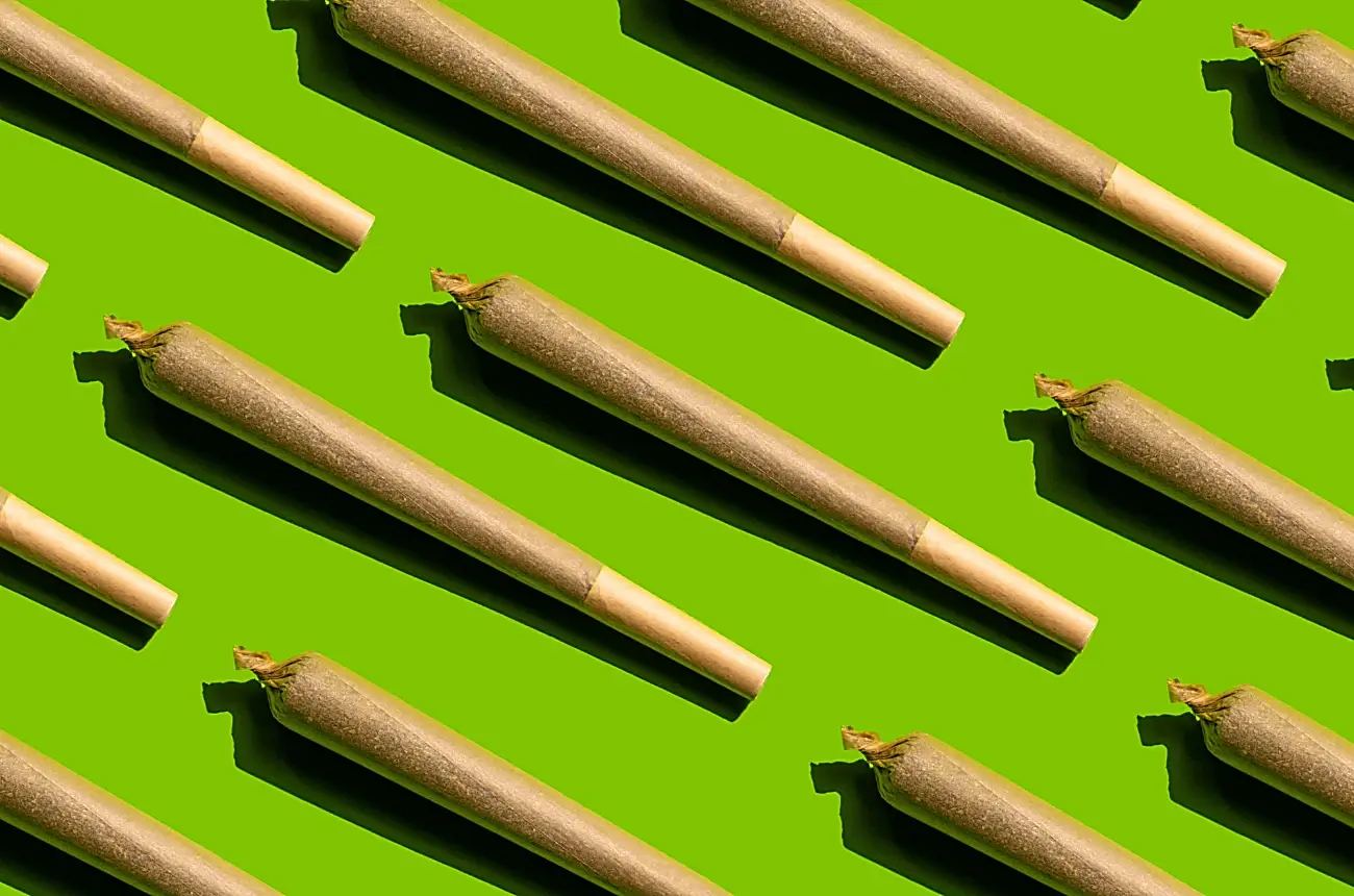 Selection of cannabis edibles on a counter